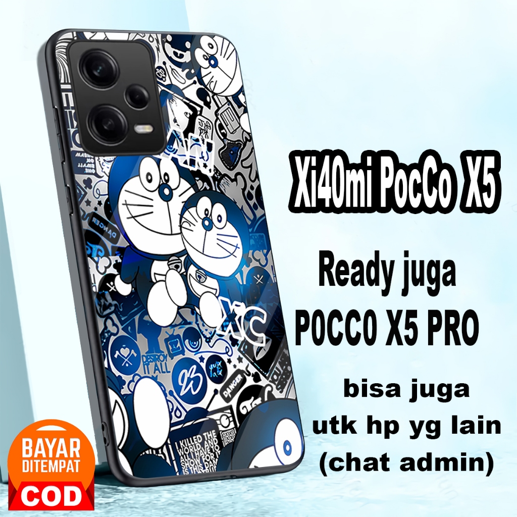 COD47/Softcase glossy kilau POCO X5 dan ALLL TYPE(motif genshin impact )  X5 PRO/X3/X3 PRO/X3 NFC /m