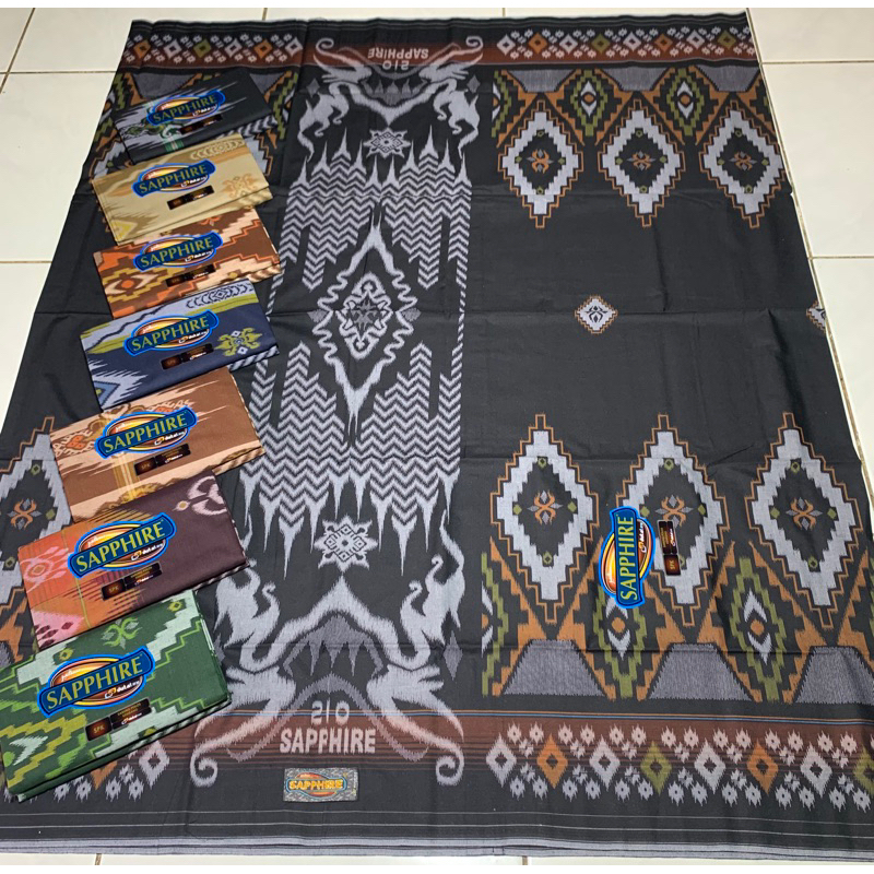 sarung sapphire kembang