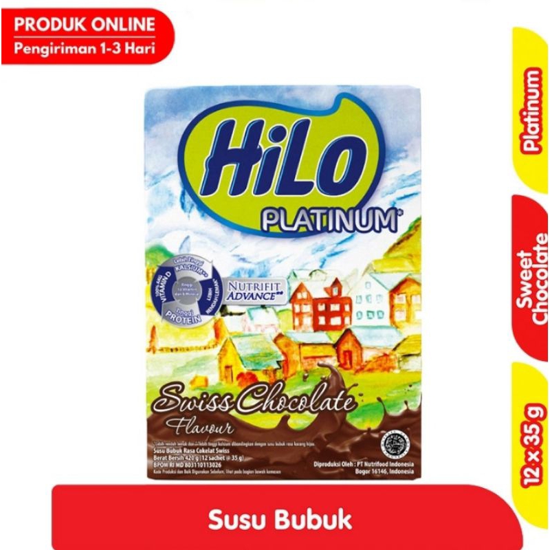 

HiLo Platinum Swiss Chocolate 12 x 35 g
