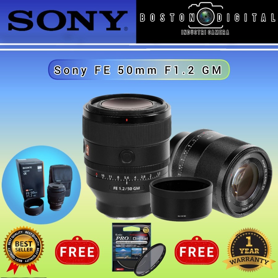 LENSA SONY FE 50MM F1.2 GM LENS / SONY FE 50MM F1.2 GM LENS