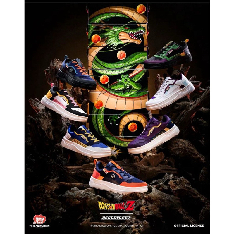 [ORIGINAL] AEROSTREET DRAGON BALL / HOOPS HIGH X PADDLE POP / LOW X SHINCHAN TAHILALATS / NAMA KALIA