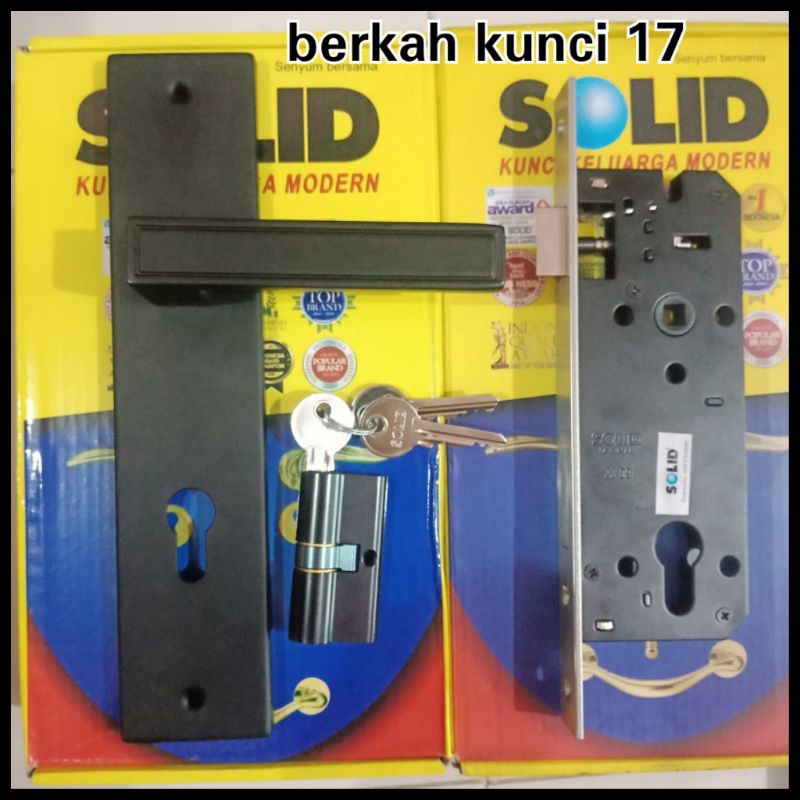 Piyugardening Handle Pintu Hitam Hp 62.11 Bl Set Solid