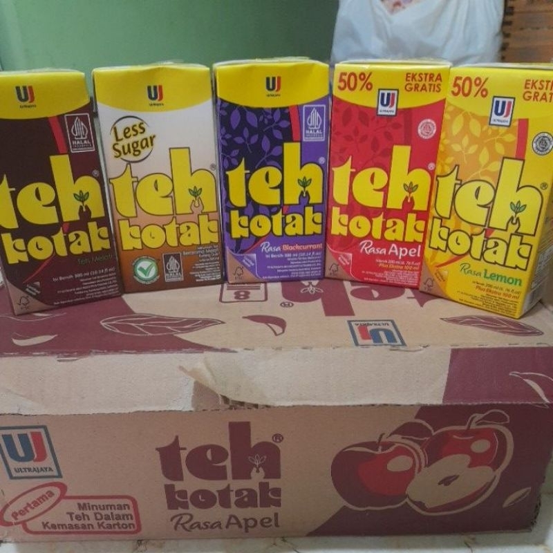 

Ultra Teh kotak 200ml + 100ml (SATUAN )