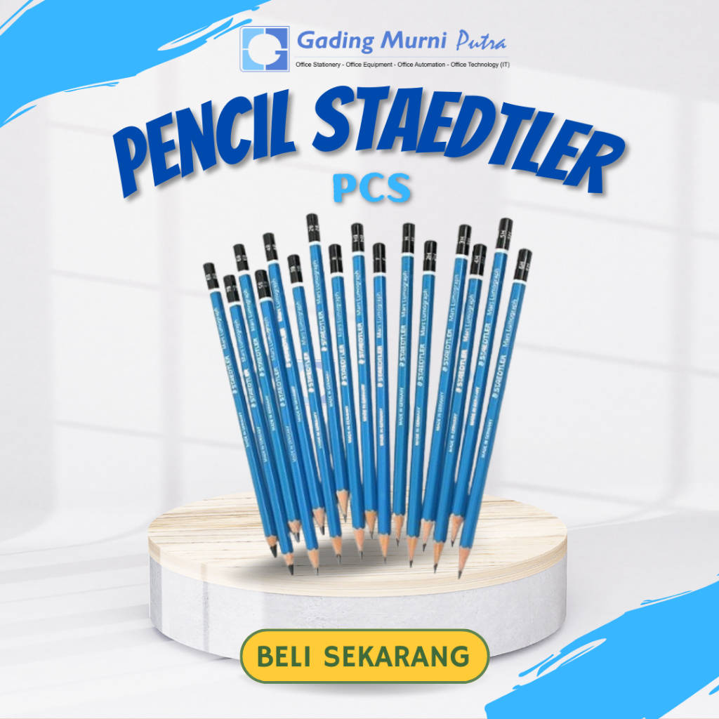 

Pensil Staedtler Mars Lumograph Blue 4H-8B