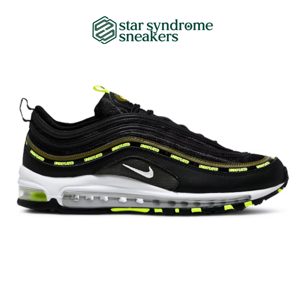 Sepatu Sneakers Air Max 97 Undefeated Black Volt