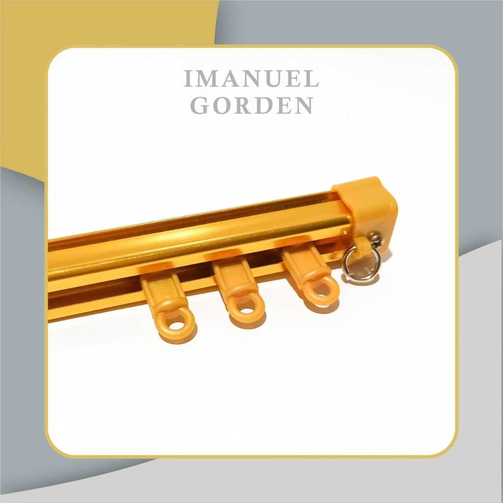 Rel Gorden Kotak deluxe lonjoran 6m (komplit)