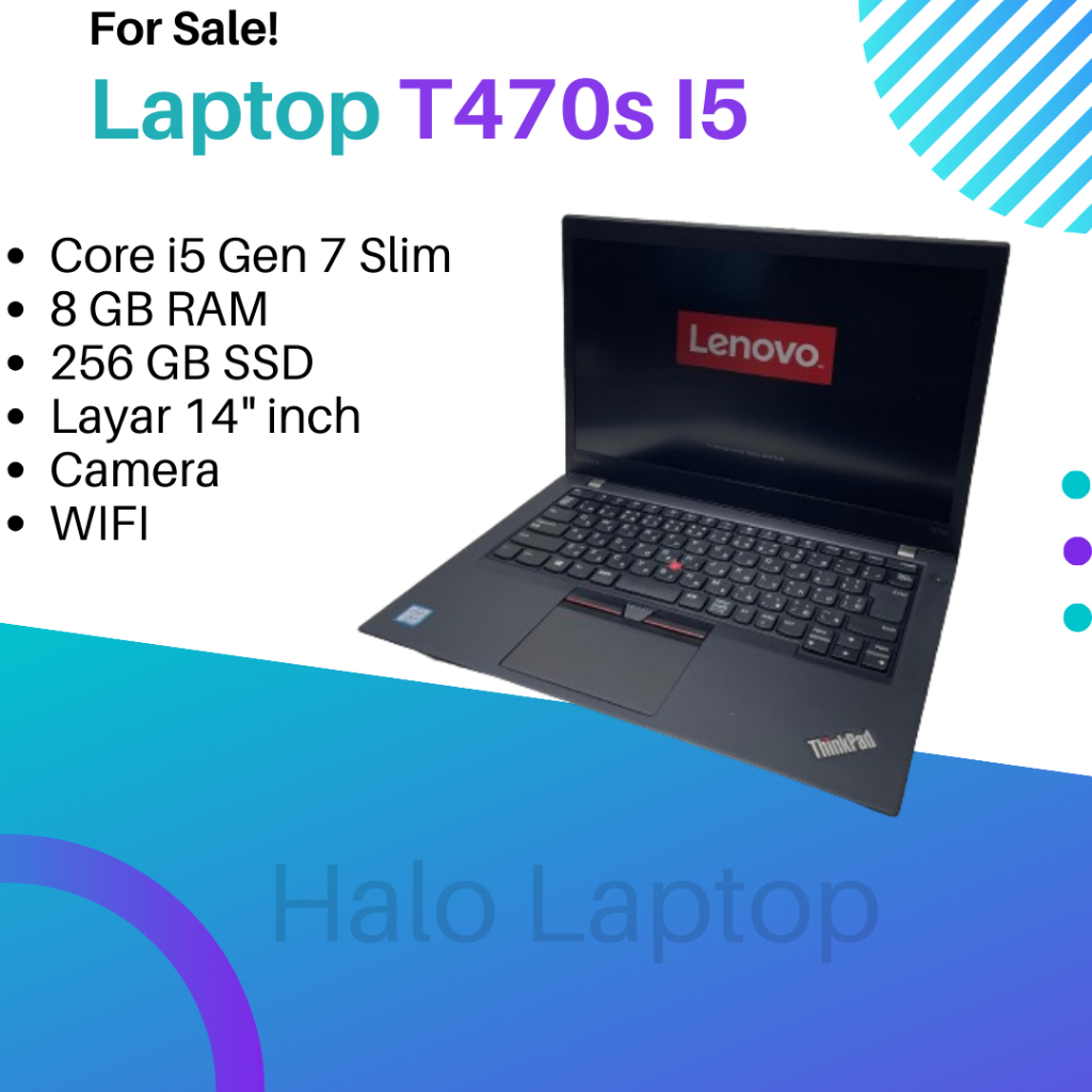 Lenovo Thinkpad T470s Core i7 Gen 7