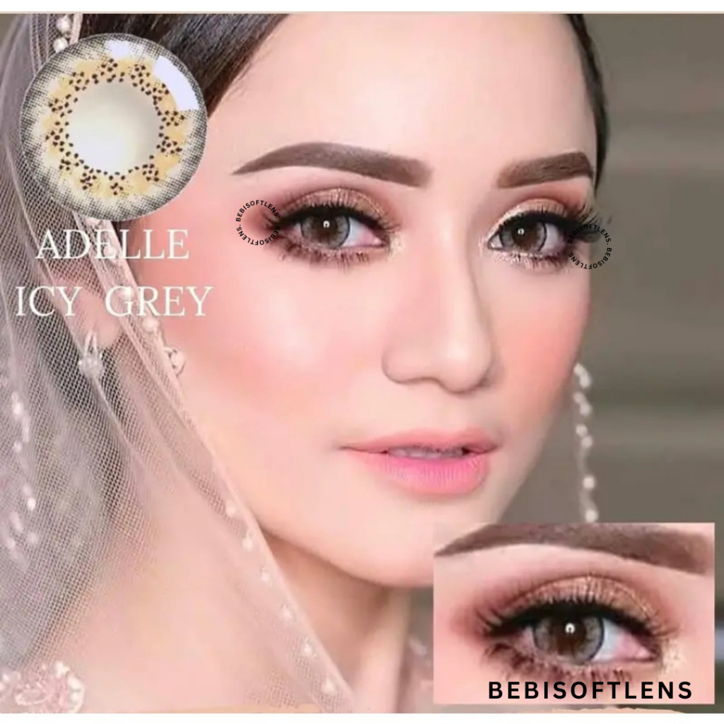 (Bisa COD) Softlens BESAR ADELLE 16MM Softlens Normal , Softlens Blue Minus , Softlens Hitam Minus ,