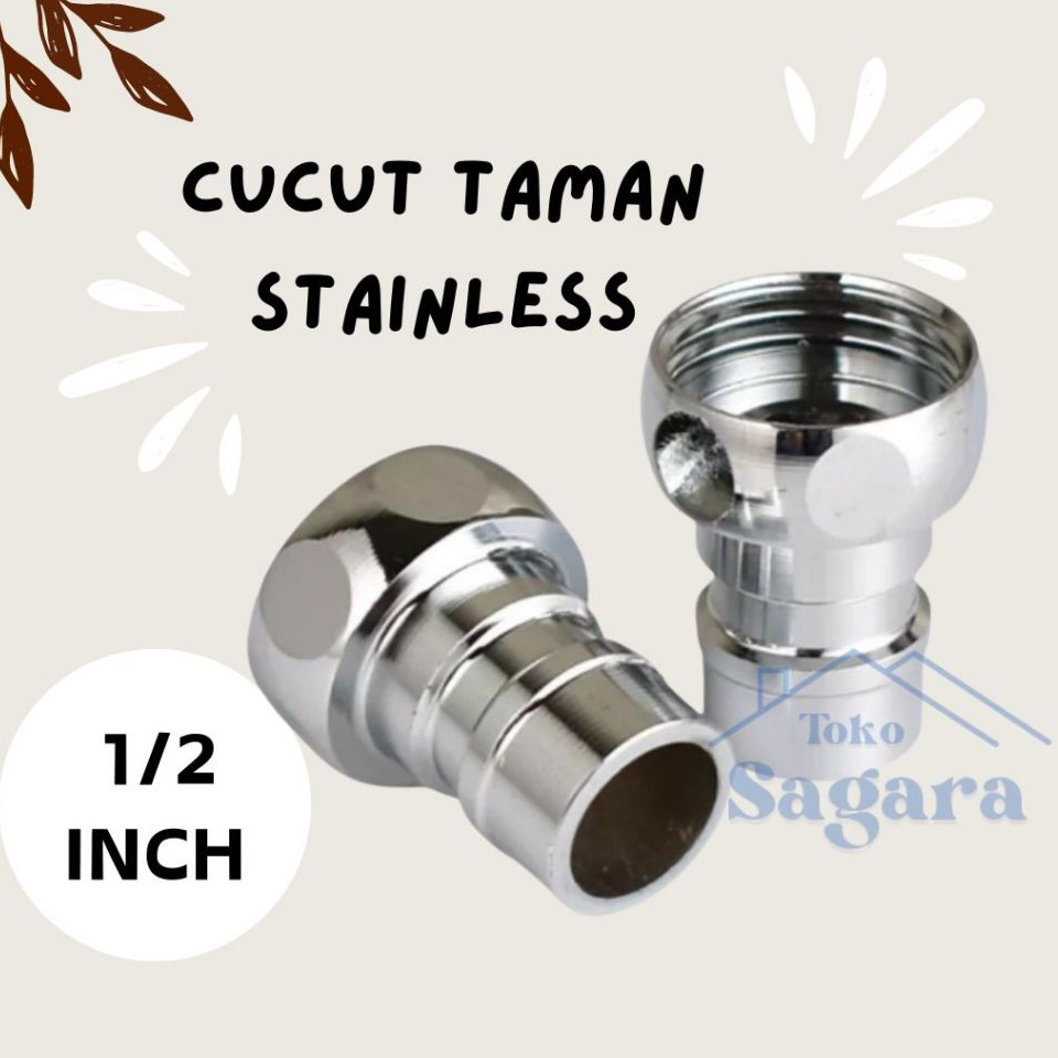 SGR - Sambungan kran Taman Cucut Sambungan selang stainless / Cucut Taman
