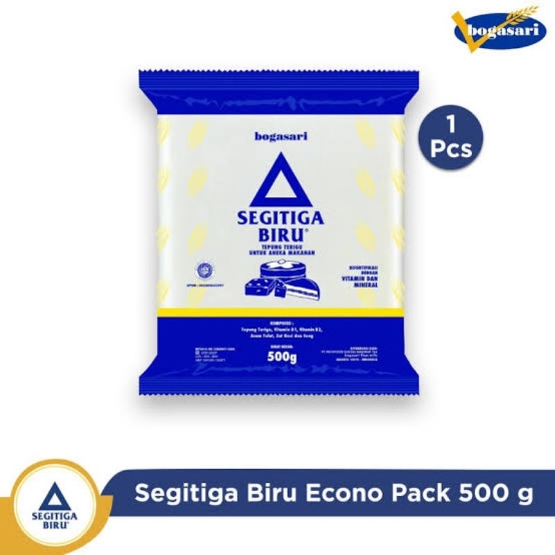 

Tepung Terigu Segitiga Biru 500gr - 1karton isi 20pcs