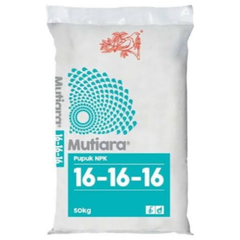 Pupuk Mutiara NPK 16-16-16 1 KG - Penyubur Bunga Buah dan Daun