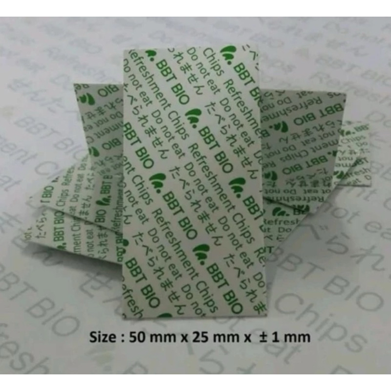 

BBT BIO Refreshment Chip/Food Nano Chip/Pengawet Makanan (200pcs)
