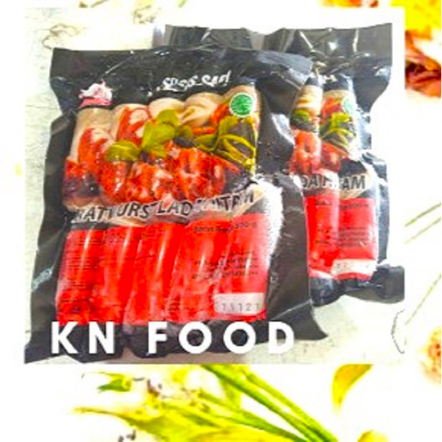 

Sosis sapi lada Hitam Alana MINI - 500 gr isi 10