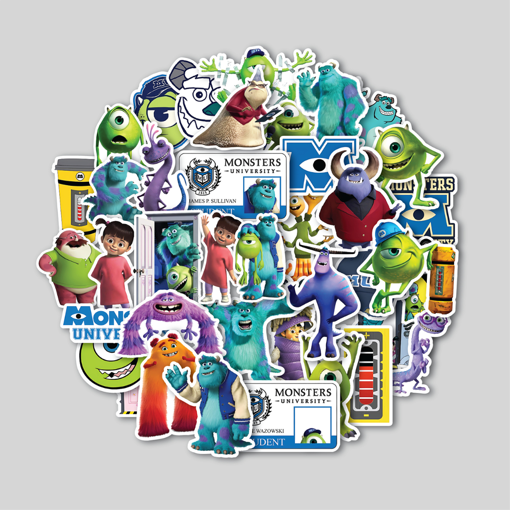 

STICKER PACK MONSTER INC V2 | STICKER TUMBLER | STIKER LAPTOP KOPER HELM