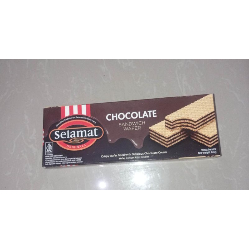 

wafer selamat chocolate 145 gr