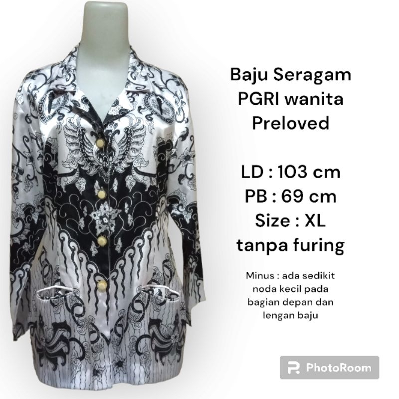 Baju PGRI Preloved