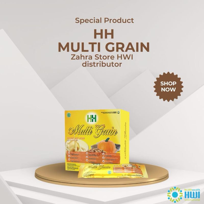 

HH MULTIGRAIN HWI 1 box 20 sachet sereal diet defisit kalori