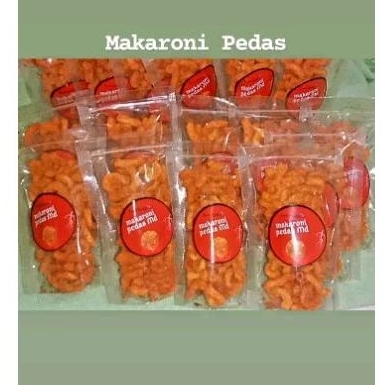 

Makaroni Pedas / makanan pedas / makanan ringan/ cemilan enak/ snack ringan/ makanan enak