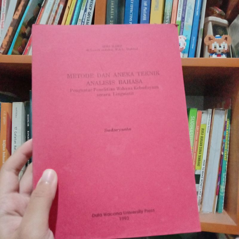 Buku Metode dan Aneka Teknik Analisis Bahasa