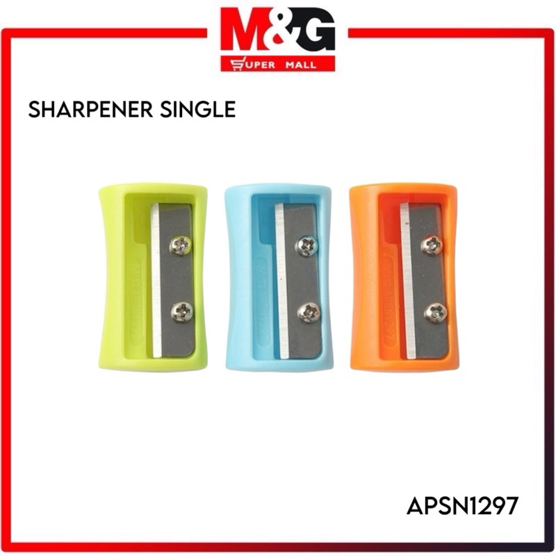 

M&G Plstic Single Pencil Sharpener / M&G Serutan 1 lubang APSN1251