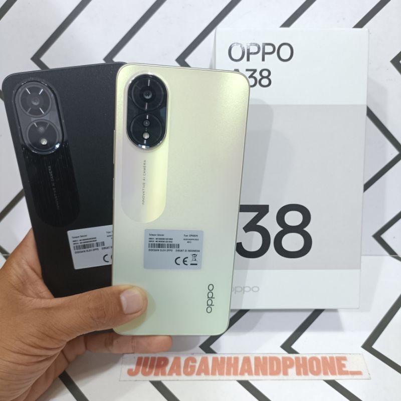 Oppo A38 6/128GB 4/128GB Hp Second Seken Bekas Fullset