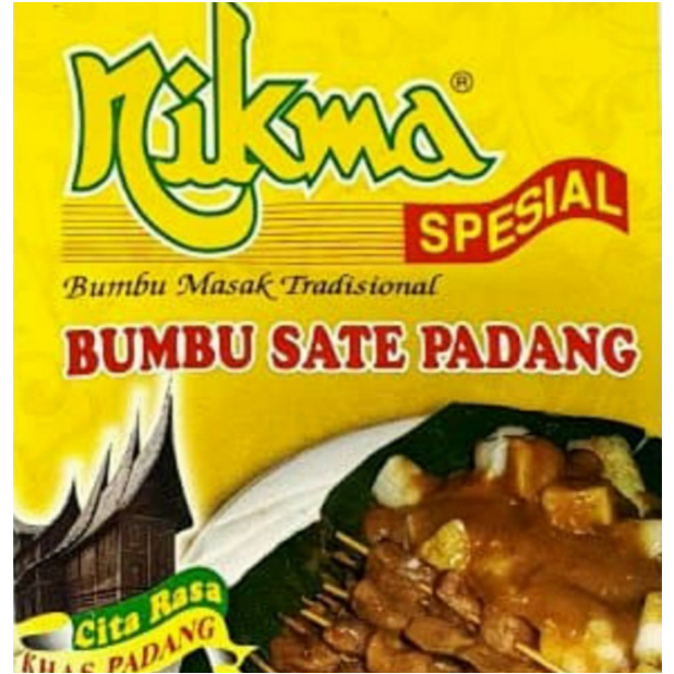 

Bumbu SATE PADANG Nikma 1000gram kemasan @50gram