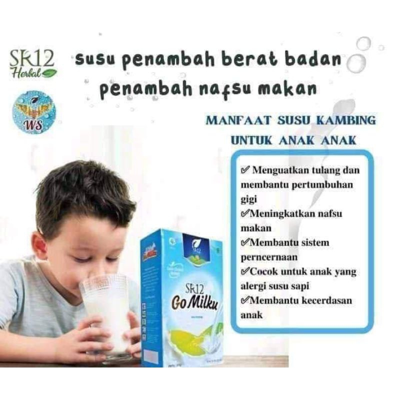 

( COD ) Gomilku Sr12 200gr & 600gr Menambah Nafsu Makan Anak Menambah Berat Badan Anak & Dewasa Gomilku Susu Kambing Etawa Halal Bpom Susu Pertumbuhan Susu Kambing Original Premium Weight Herba Go milku Sr12 / Susu Pertumbuhan / Susu Gemuk Badan