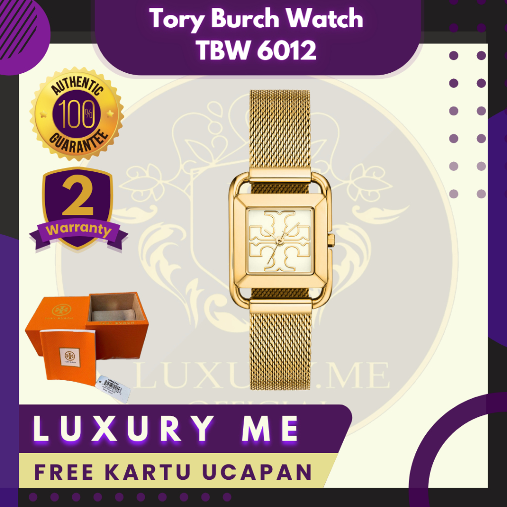 [ ORIGINAL ] Jam Tangan Wanita T0ry Burch Termurah TBW 6012