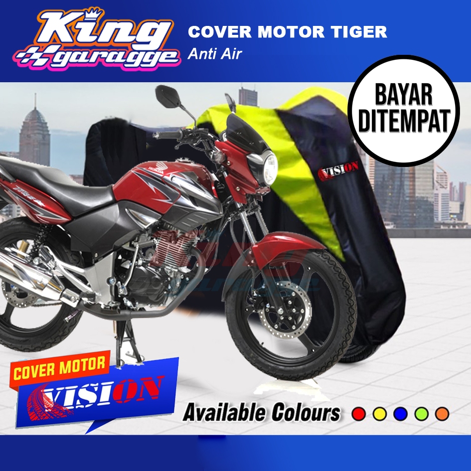 Cover Motor Tiger/ Selimut Motor Honda Tiger /Jas Motor Gear Berkualitas /Sarung Motor Tiger / Mante
