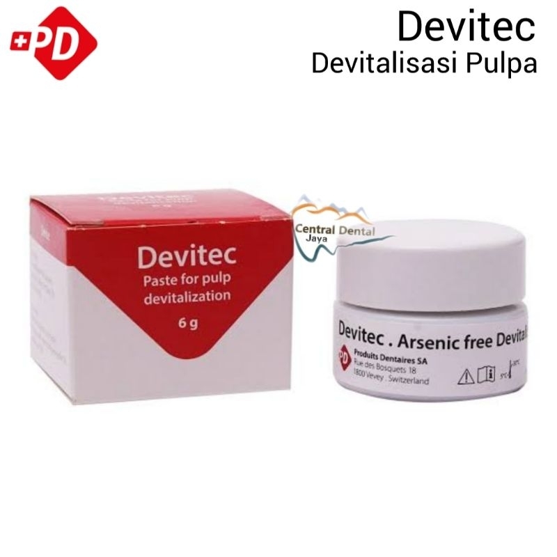 Devitec Arsenic Free Devitalizing Paste / Devit Non Arsen / Devitalisasi Pulpa Non Arsen / Medikamen