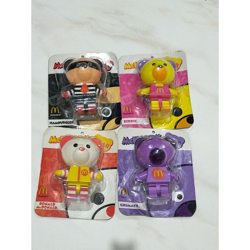 FIGURE MCD MCDONALD'S HAPPY MEAL TOYS - MCHAPPY TEDDY BEAR