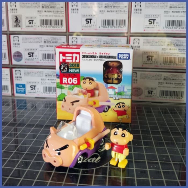Dijual Tomica Dream R 06 Ride On Crayon Shinchan x Buriburizaemon Car Diskon