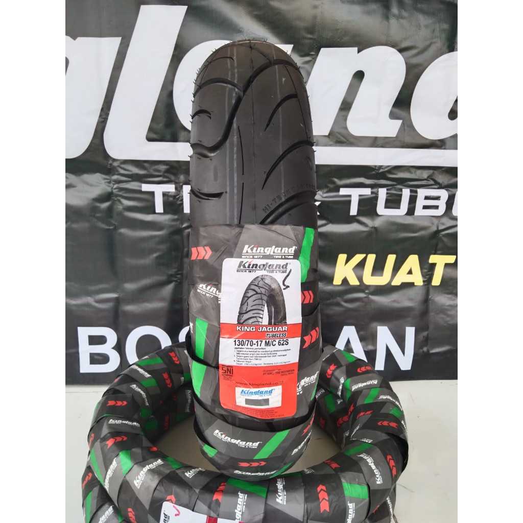 Ban Tubeless Kingland Jaguar 130/70-17 original Ban Motor Sport Vixion Ninja CRF CBR