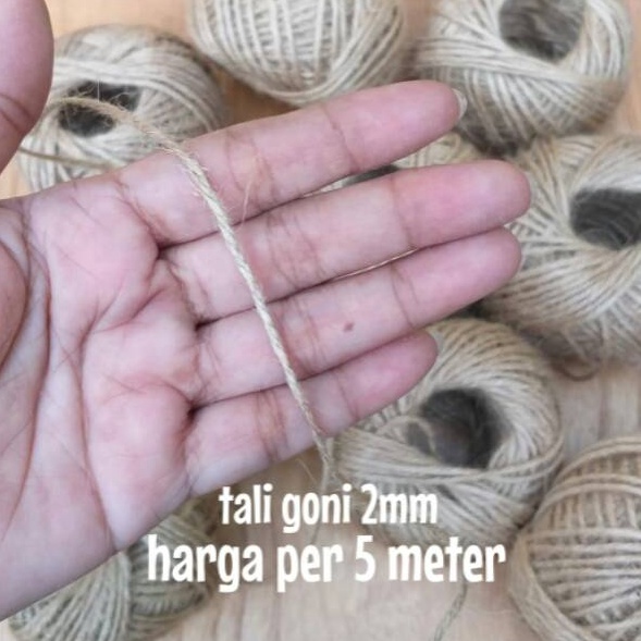 

Ready IdMm3M7 Tali goni 2mm sebanyak 5 meter