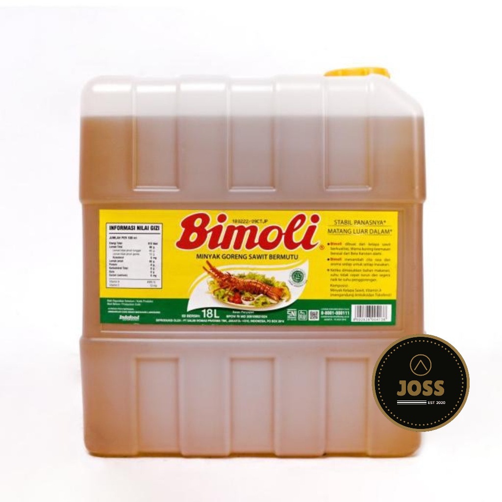 

[KHUSUS INSTAN] BIMOLI Minyak Goreng Jerigen 18 Liter