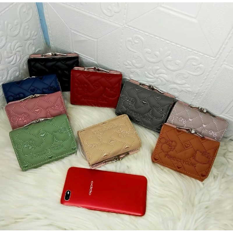 Dompet Behel Wanita Kecil / Dompet Kecil koin Import