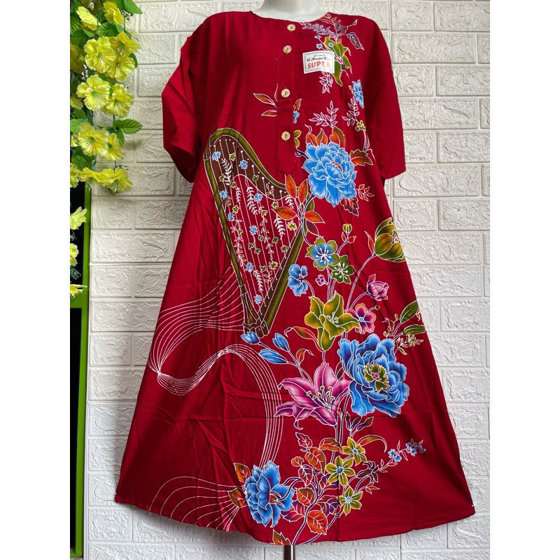 daster kencana ungu original