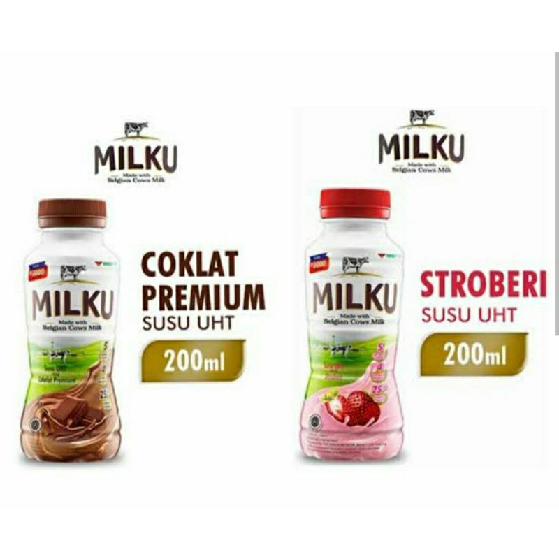 

susu UHT Milku 200ml