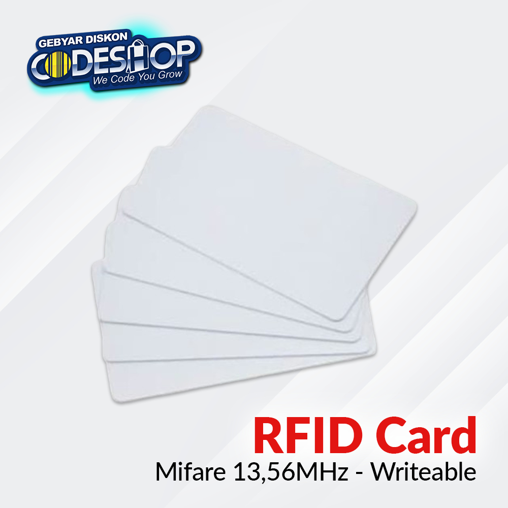 

Kartu Mifare RFID 13.56 MHz 1K Card Android Rewriteable UID Clone Copy