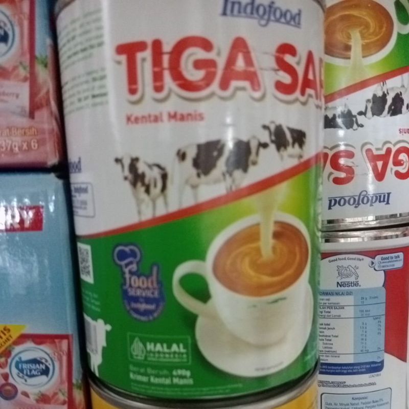 

susu kental manis cap tiga sapi 500gr