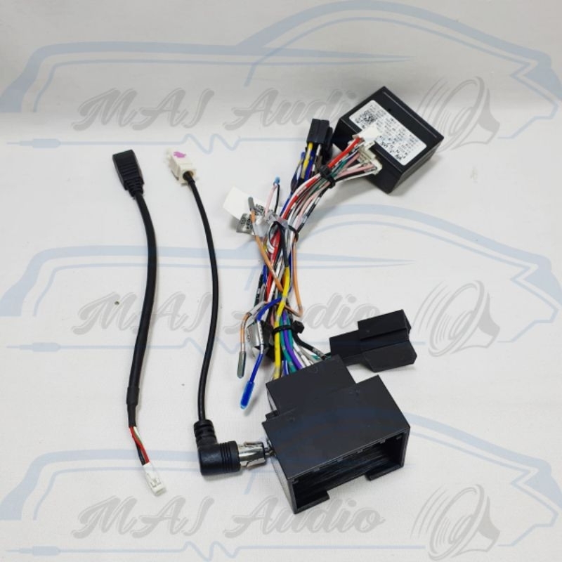 Soket Head Unit Android + Canbus Chevrolet Spin / Aveo