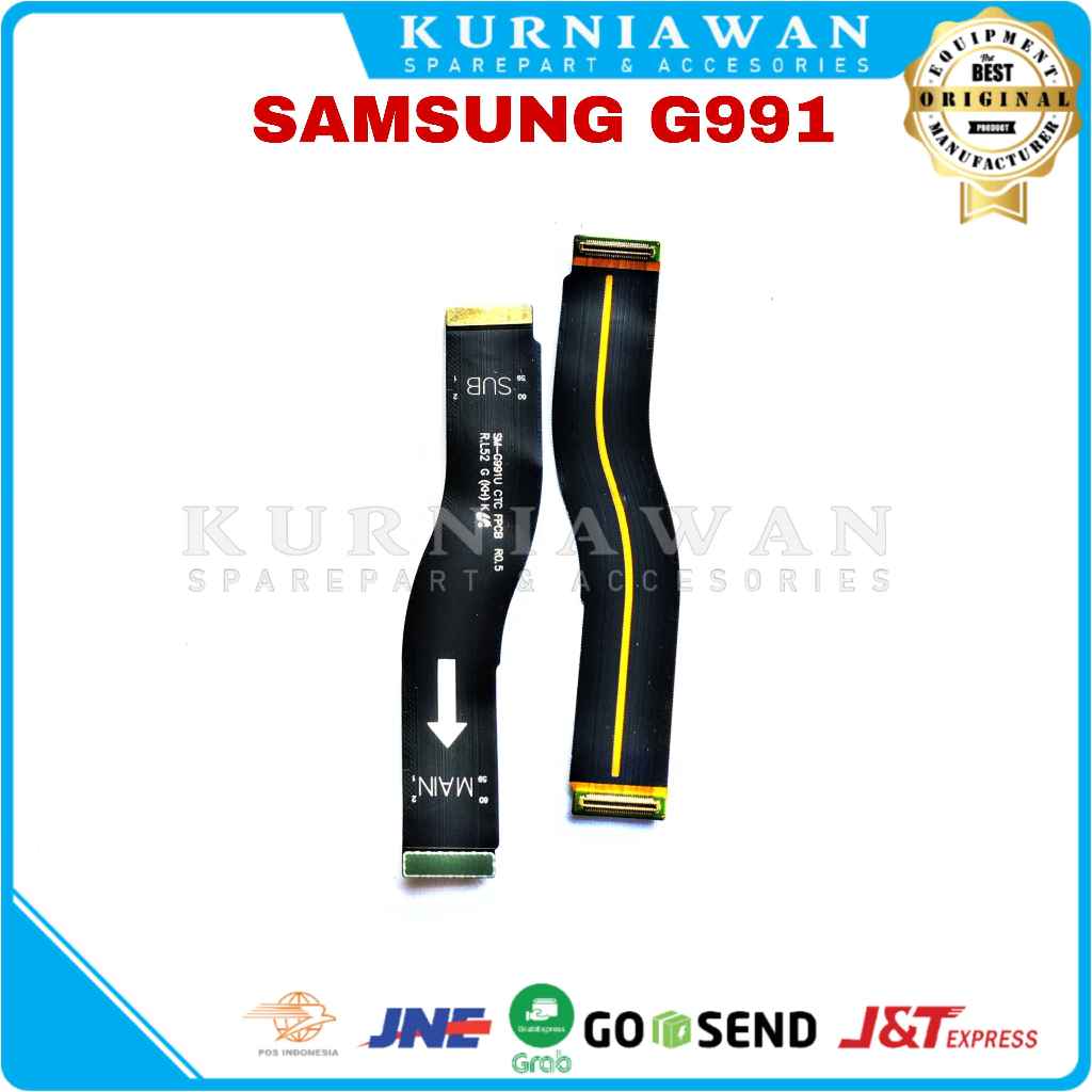 Flexible Ui Board Samsung S21 5g G991 Fleksibel Penghubung Mesin Konektor Charger