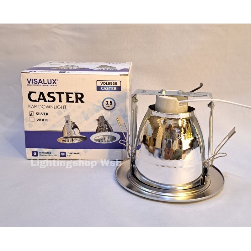 Downlight 3.5 inch dan 4 inch CASTER VISALUX