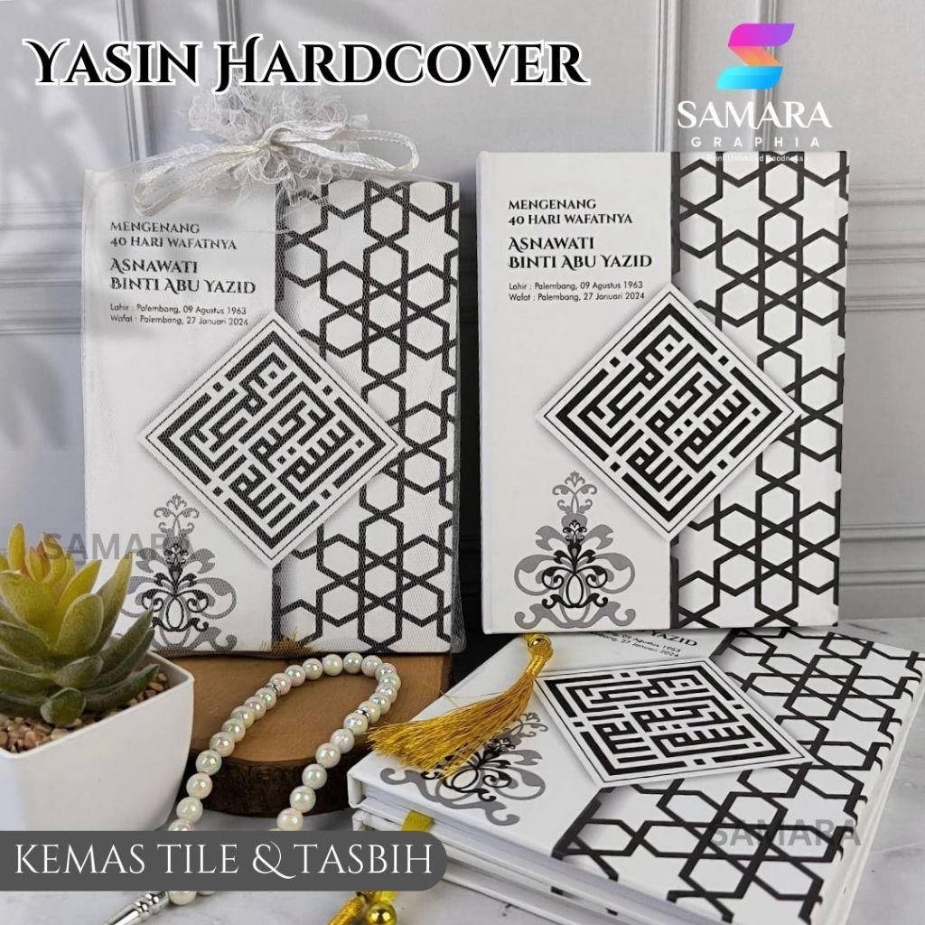 Cetak Yasin dan Tahlil Hardcover Custom