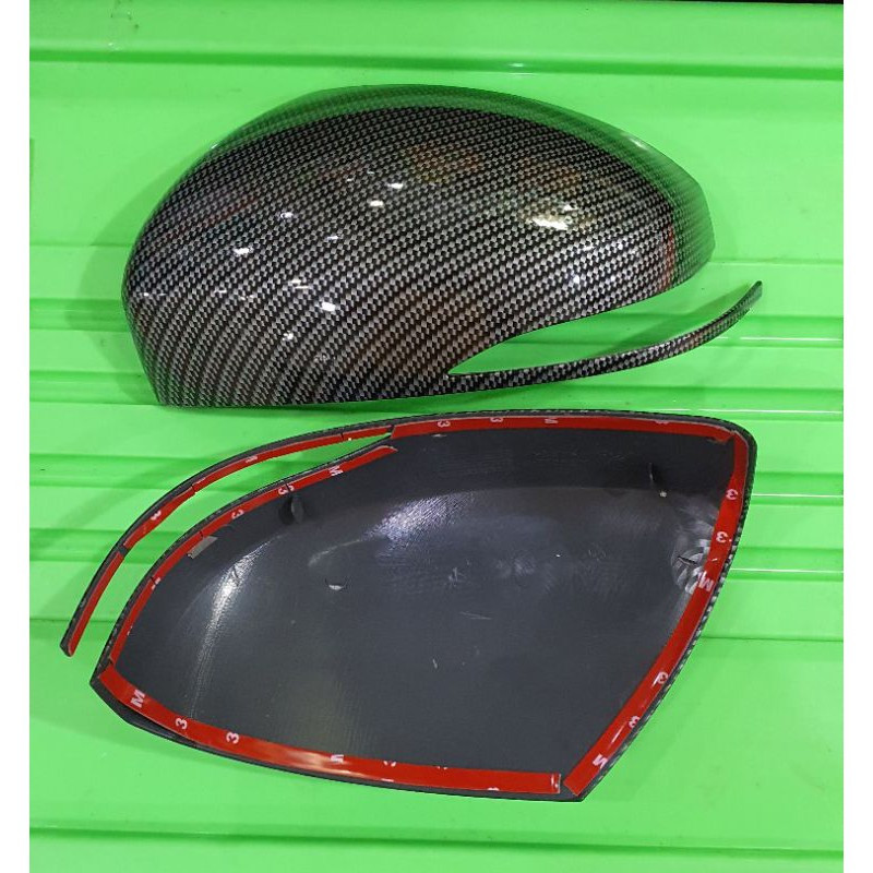 caver spion mobil brio lampu kecil carbon