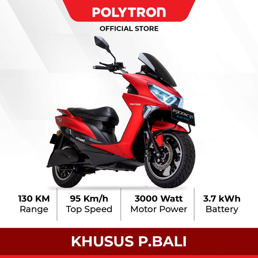 Polytron Fox R Electric Sepeda Motor Listrik - OTR Bali