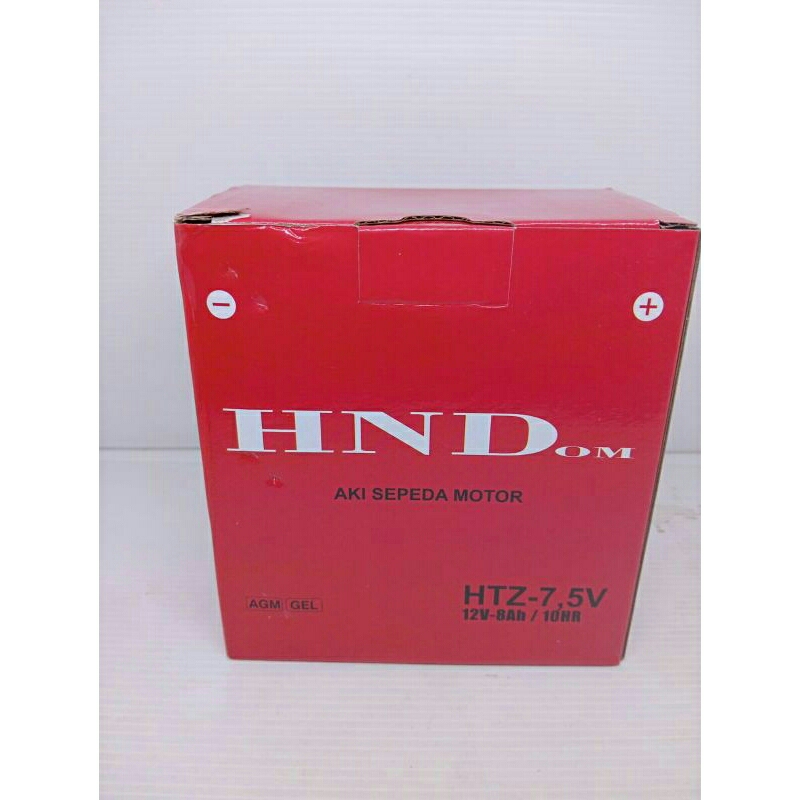 BATERE /AKI SEPEDA MOTOR NMAX OLD/AEROX/PCX 150  HND OM HTZ 7,5 V
