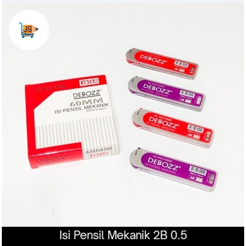 

Isi Refill Pensil Mekanik 0.5 2B Debozz
