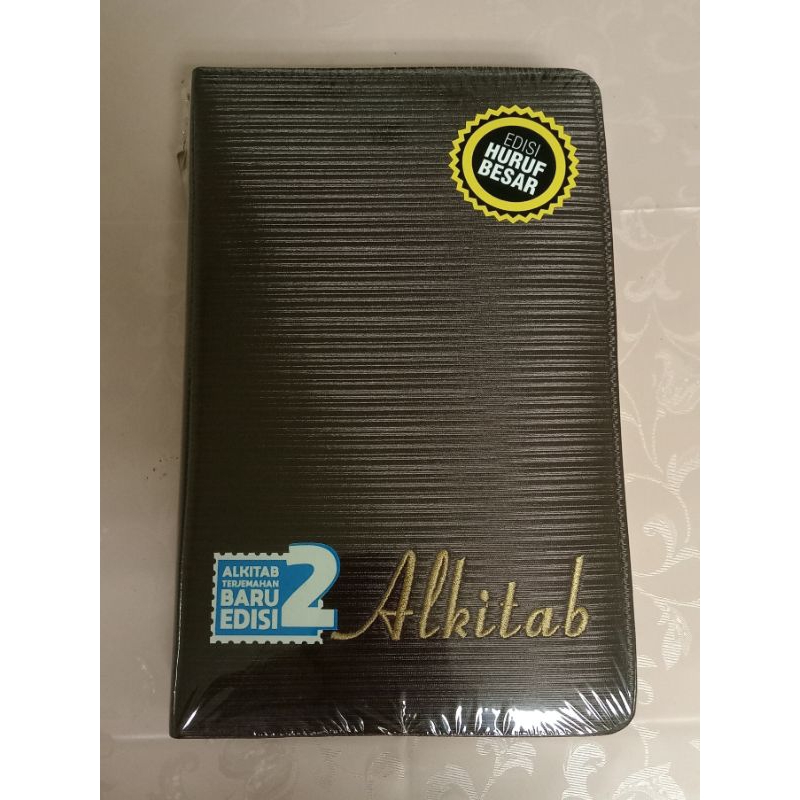 

Alkitab Kristen Uk.Besar TB2 064 TI BL STRIPLINR (Cover Resliting Tali)