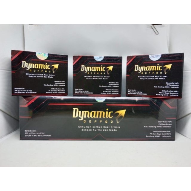Kopi Dinamic Kopi Dynamic Kopi Dinamik Dynamic Coffee Kemasan 30 sachet Original